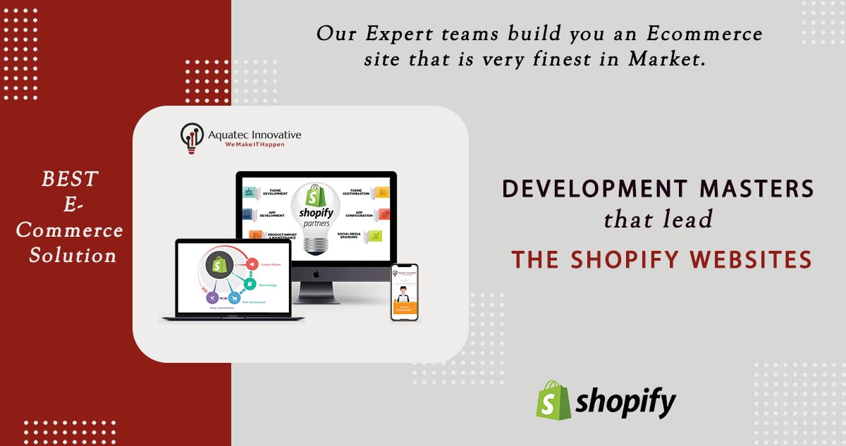 Development Masters that lead the shopify websites
